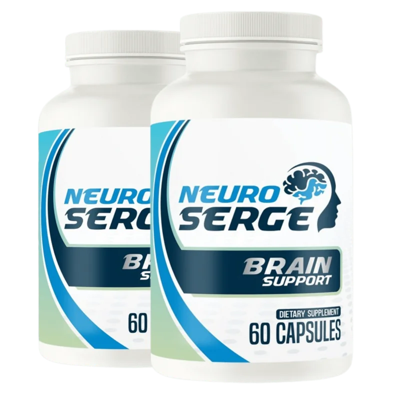 Neuro Serge Cognitive Relief Supplement — 2 Bottle / 60 Day Pack